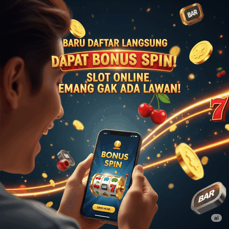 Baru Daftar Langsung Dapat Bonus Spin! Slot Online Emang Gak Ada Lawan!